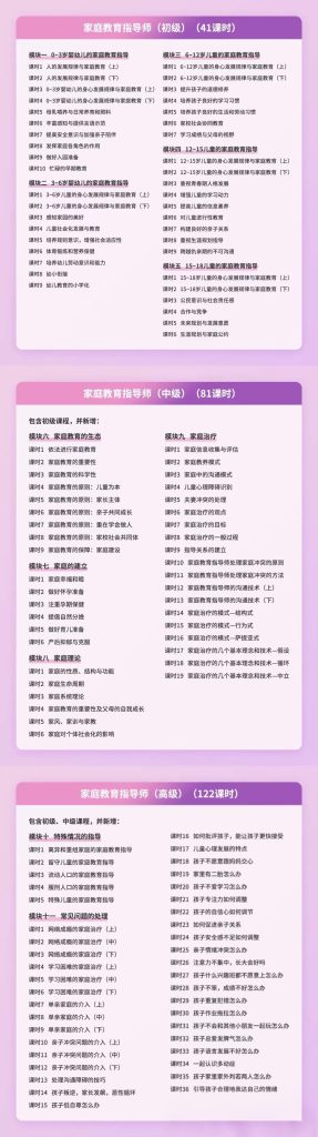 图片[5]灯火课源-心理咨询师证书报名报考-心理咨询师证书含金量《家庭教育指导师》证书 介绍灯火课源-心理咨询师证书报名报考-心理咨询师证书含金量课源网